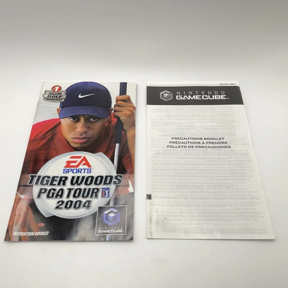 Tiger Woods PGA Tour 2004 Nintendo GameCube CIB with Manual + Insert Tested